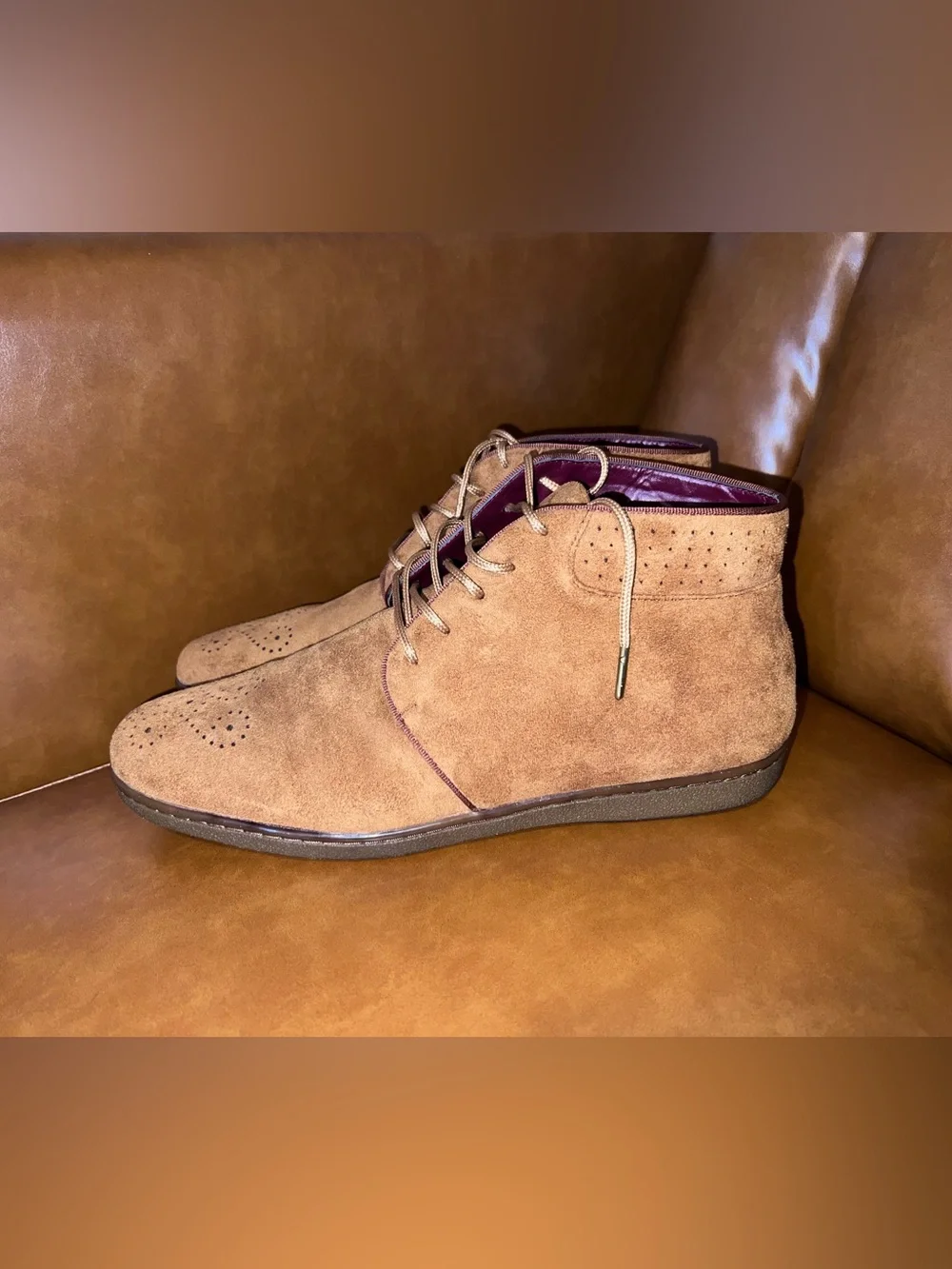 TAYNO Melleh suede chukka boots men’s size 13